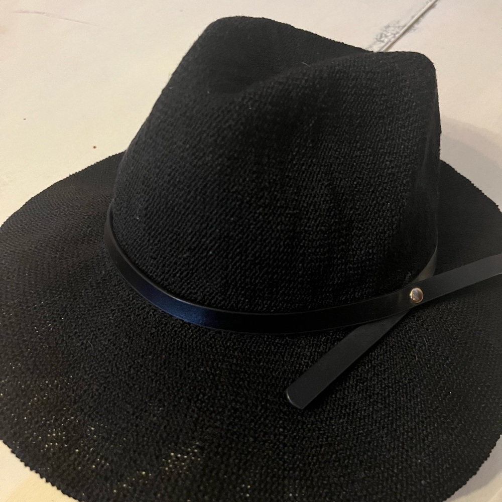 Mud Pie Black Fedora Hat